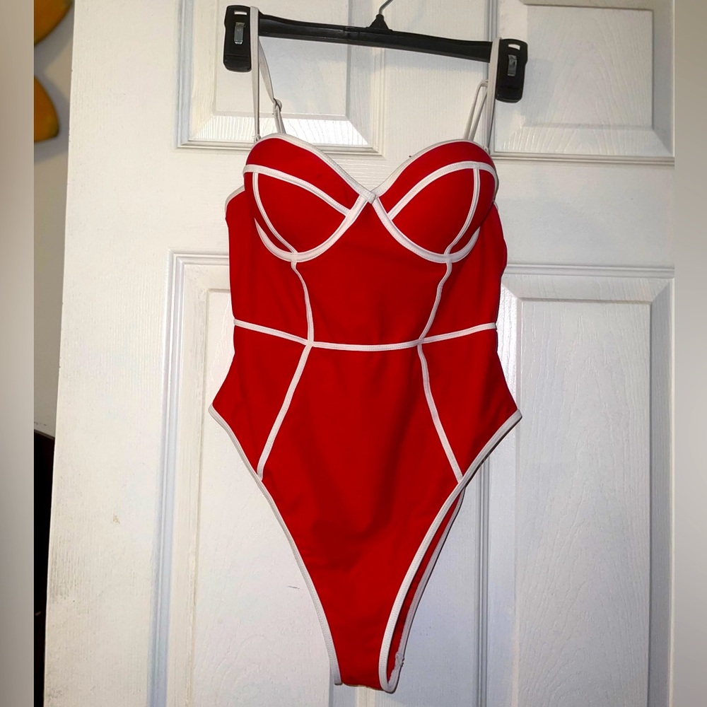Red swimsuit Size Small Baywatch costume